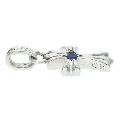 Chrome Hearts Crs Baby Fat Sap Fat 1 Saffiano Charm Silver Necklace Top — view 3