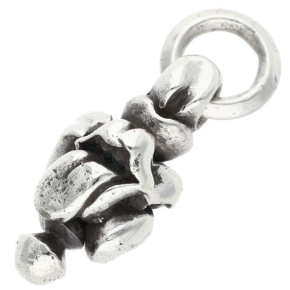 Chrome Hearts LT Swivel Lip and Tan Charm Silver Necklace Top