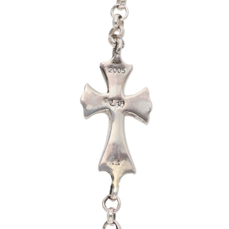 Chrome Hearts Chn Bby Fat Baby Fat Chain Silver Bracelet — view 4