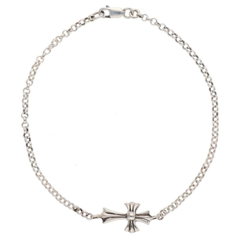 Chrome Hearts Chn Bby Fat Baby Fat Chain Silver Bracelet