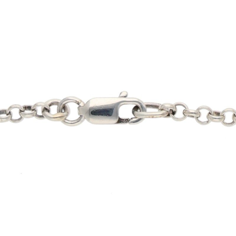 Chrome Hearts Chn Bby Fat Baby Fat Chain Silver Bracelet — view 5