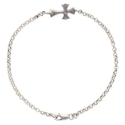 Chrome Hearts Chn Bby Fat Baby Fat Chain Silver Bracelet — view 2