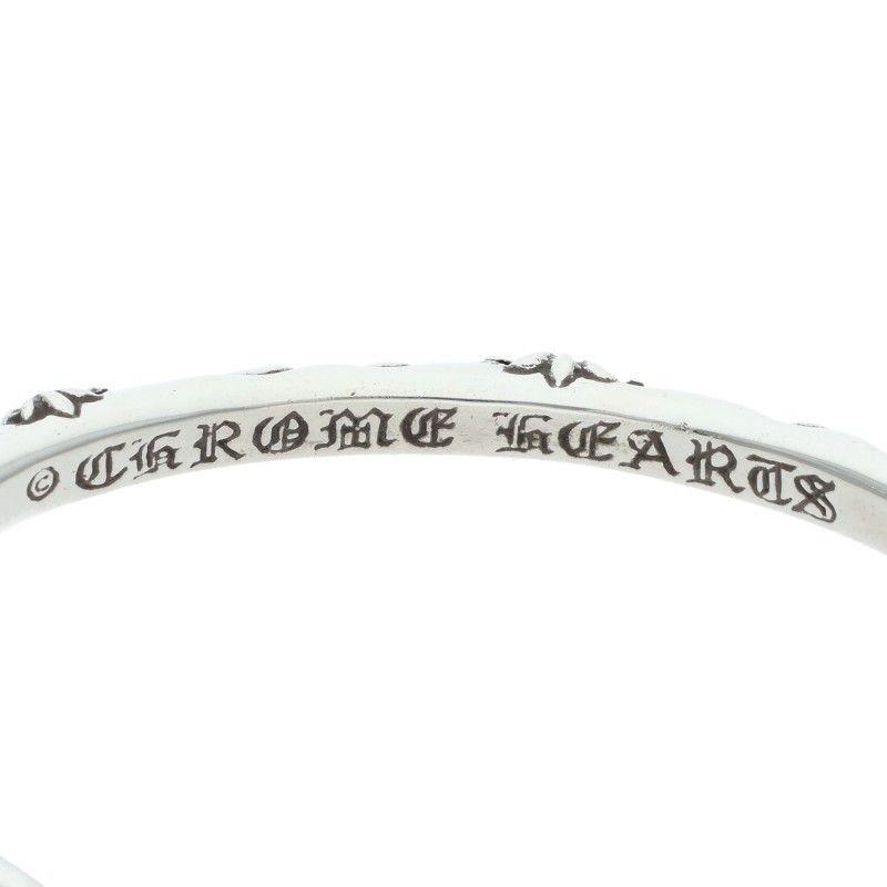 Chrome Hearts Bangle Sbt Band Silver Bracelet — view 3