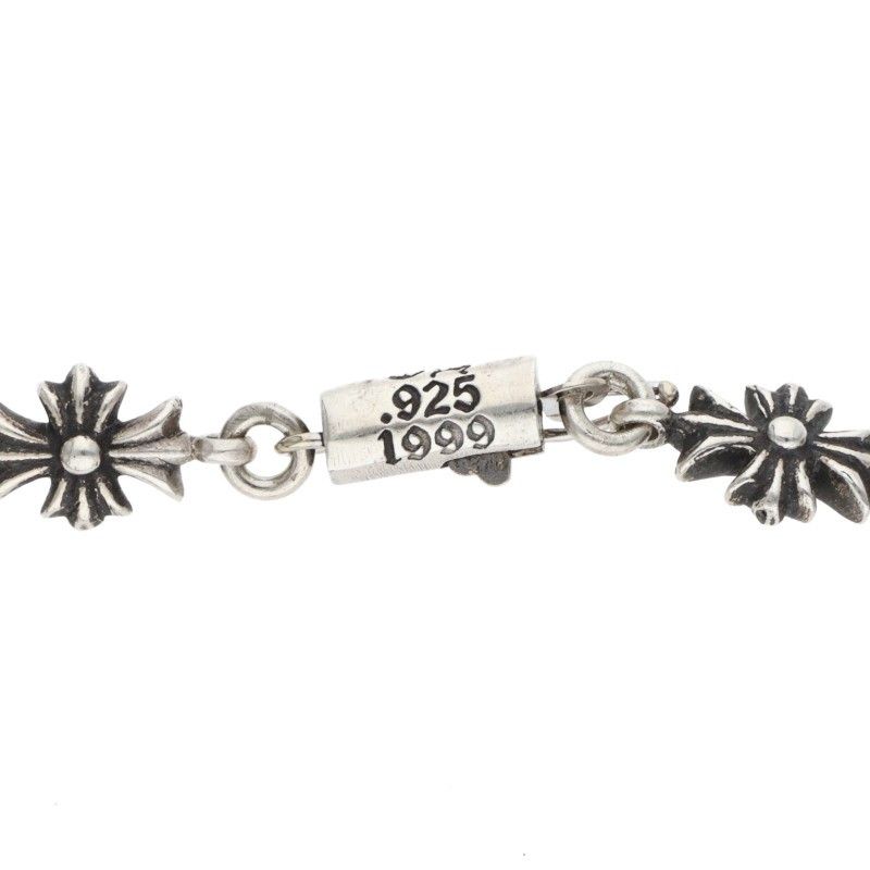 Chrome Hearts Tny CH Pls Tiny Ech Plus Silver Bracelet — view 4