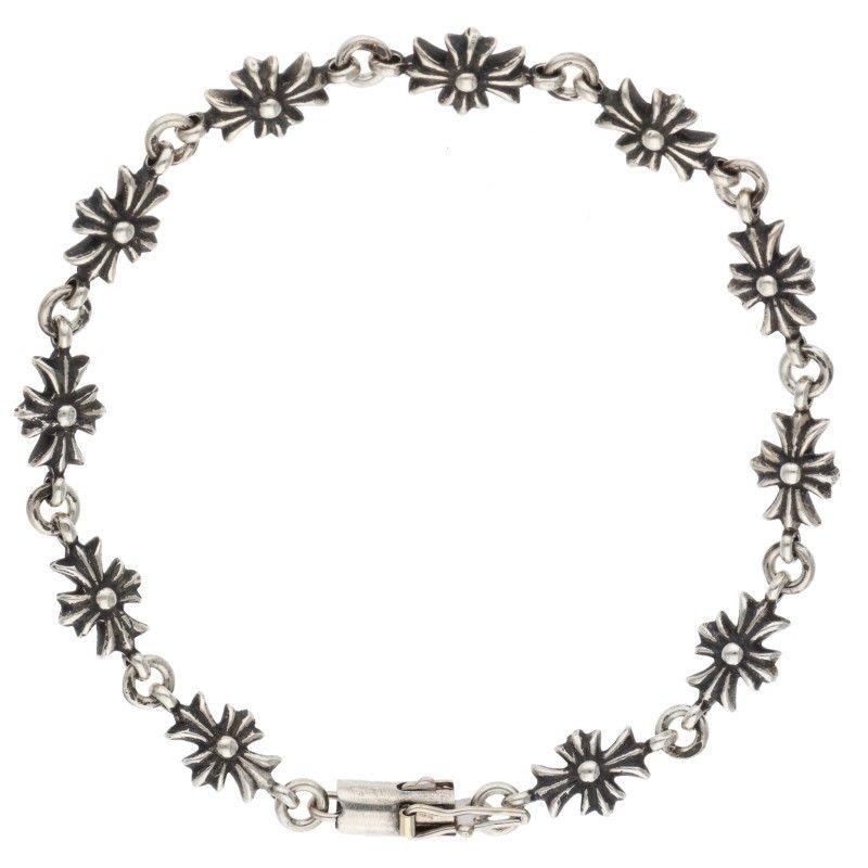 Chrome Hearts Tny CH Pls Tiny Ech Plus Silver Bracelet — view 2