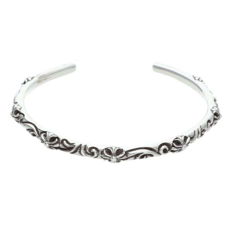 Chrome Hearts Bangle Sbt Band Silver Bracelet