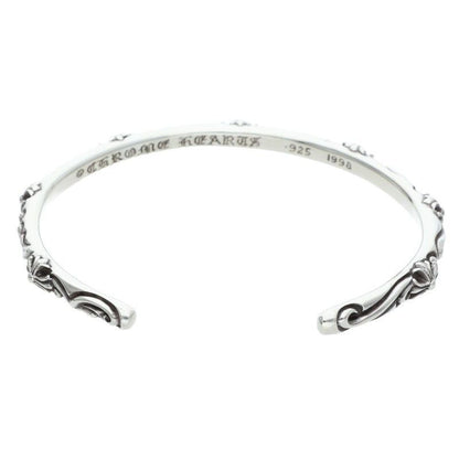 Chrome Hearts Bangle Sbt Band Silver Bracelet — view 2