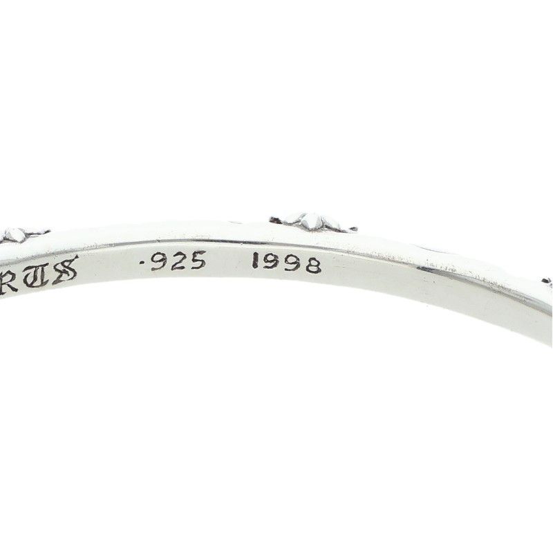 Chrome Hearts Bangle Sbt Band Silver Bracelet — view 4