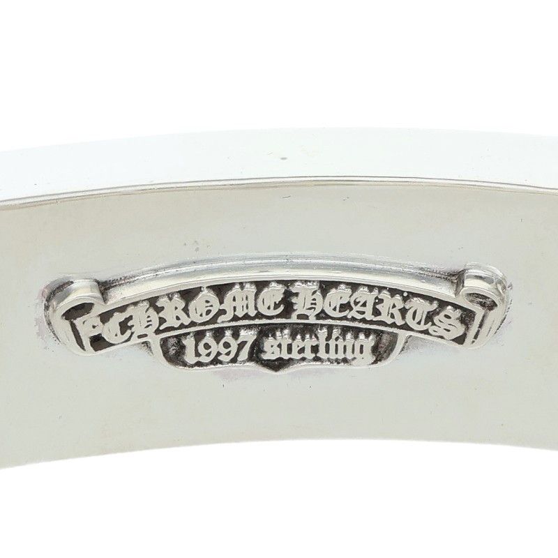 Chrome Hearts ID Floral Crs ID Fancy Silver Bracelet — view 3