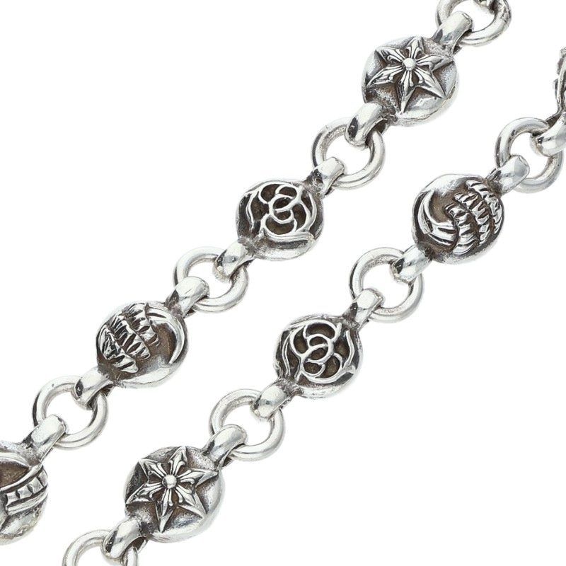 Chrome Hearts No1 Multi Ball Silver Bracelet — view 5