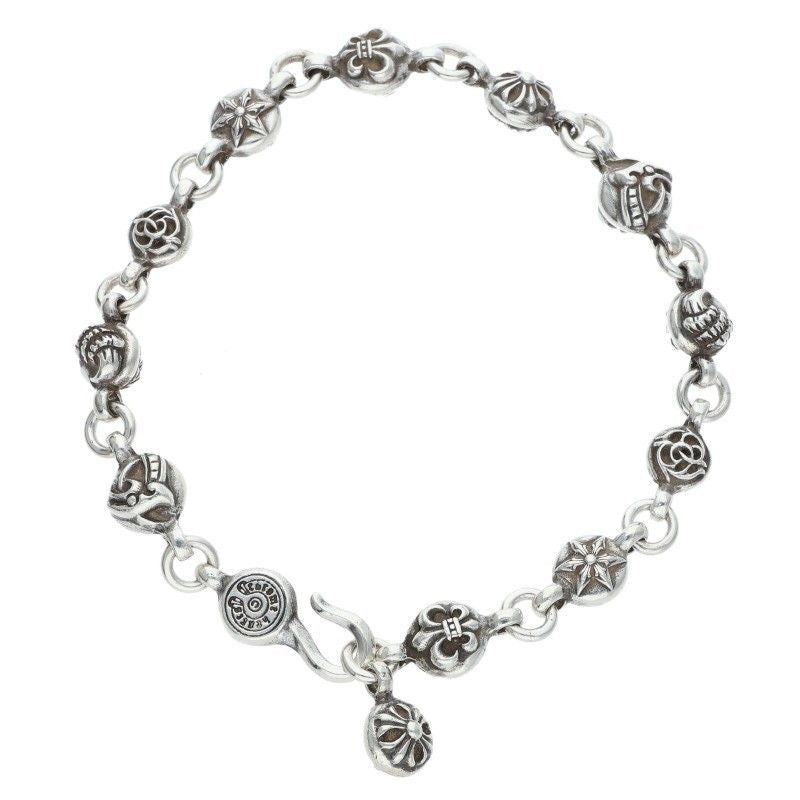 Chrome Hearts No1 Multi Ball Silver Bracelet — view 2