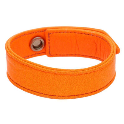 Chrome Hearts Cross Ball 3 Button 2 Snap Leather Bracelet — view 2