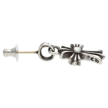Chrome Hearts Bby Pprchn Baby Fat Drop Silver Earrings — view 3