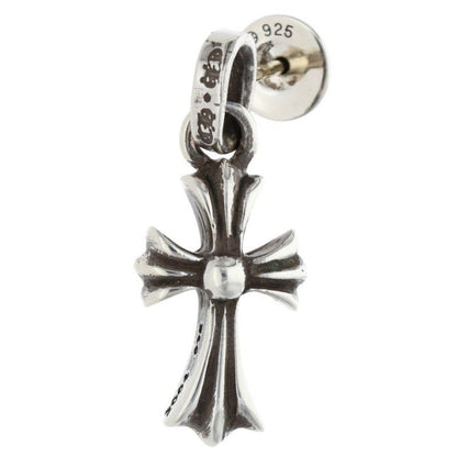 Chrome Hearts Bby Pprchn Baby Fat Drop Silver Earrings