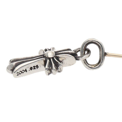 Chrome Hearts Bby Pprchn Baby Fat Drop Silver Earrings — view 4