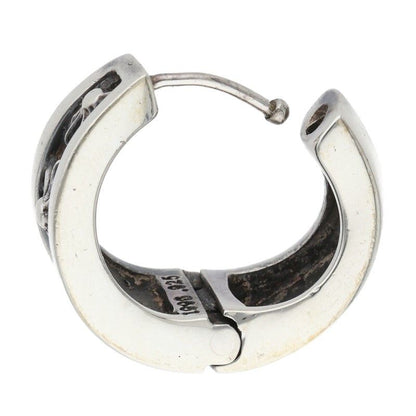 Chrome Hearts Narrow V-chx Chx Silver Earrings — view 5
