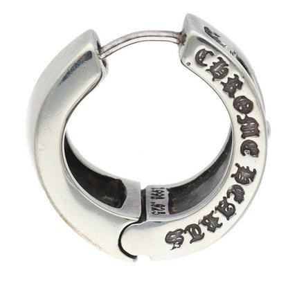 Chrome Hearts Narrow V-chx Chx Silver Earrings — view 3