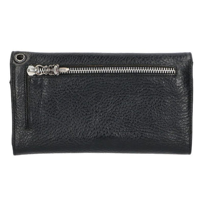 Chrome Hearts Wave Cross Ball Button Leather Wallet — view 2