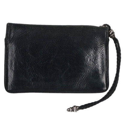 Chrome Hearts Strap Cross Ball Button Leather Wallet — view 2