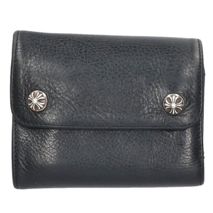 Chrome Hearts Wave Mini Leather Wallet
