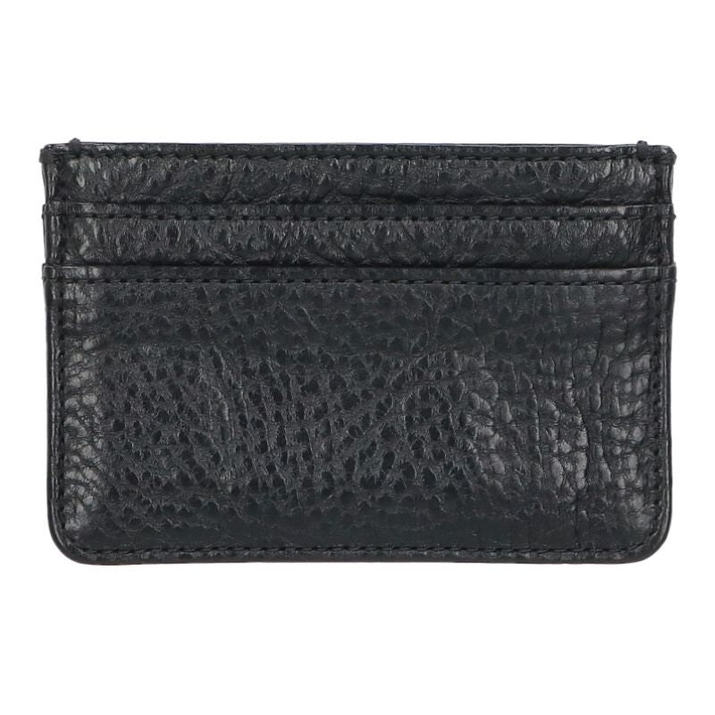 Chrome Hearts Double Side Scroll Label Leather Card Case — view 2