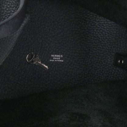 Hermes Picotin Lock MM Taurillon Clemence Noir Handbag MM — view 3
