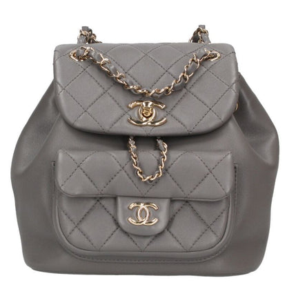 Chanel Quilted Lambskin Backpack
