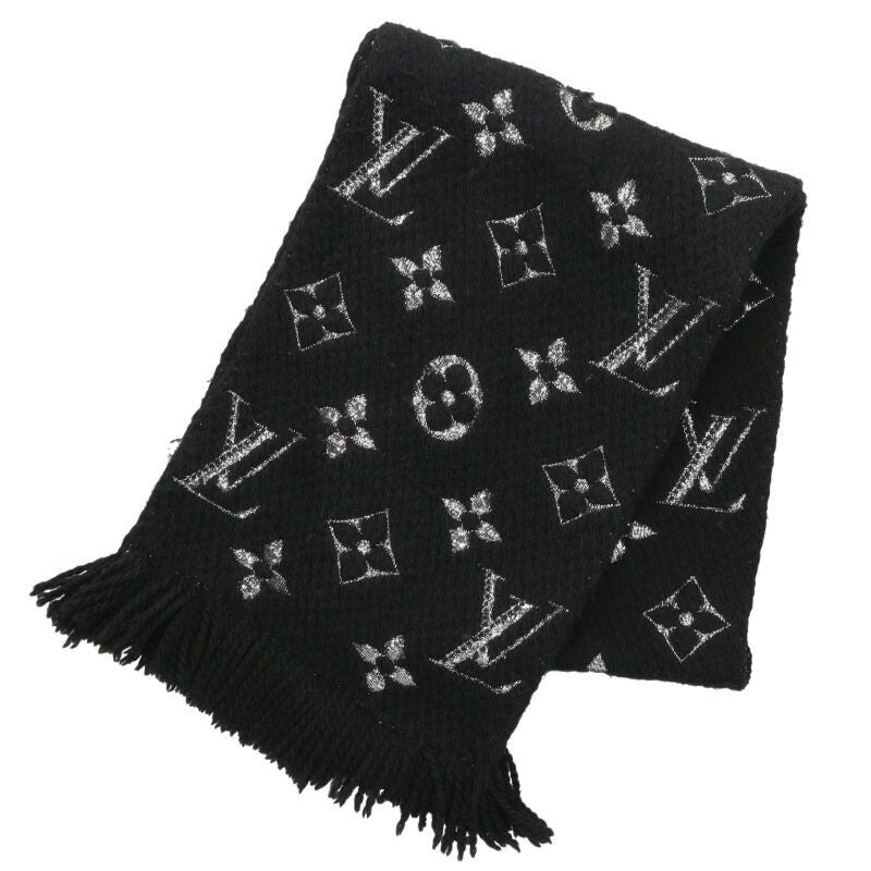 Louis Vuitton Echarpe Logo Mania Shine Monogram Wool Scarf