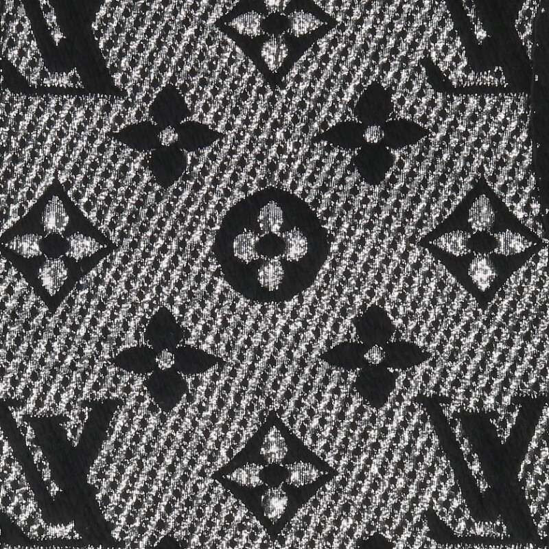 Louis Vuitton Echarpe Logo Mania Shine Monogram Wool Scarf — view 2