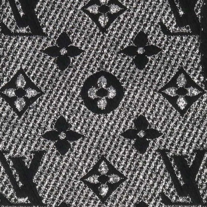 Louis Vuitton Echarpe Logo Mania Shine Monogram Wool Scarf — view 2