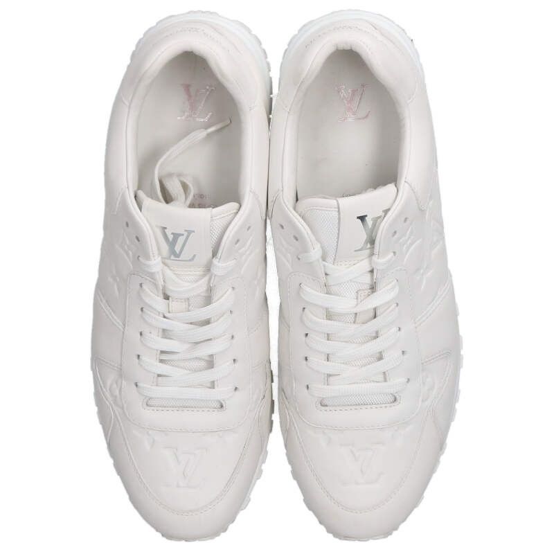 Louis Vuitton Run Away Line Embossed Monogram Low Cut Sneakers — view 4