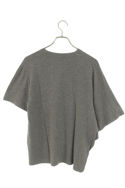 Loewe Anagram Embroidery Asymmetric Rayon T-Shirt XS — view 2