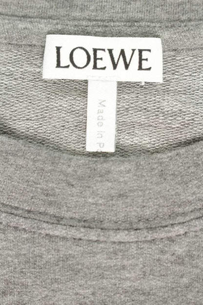 Loewe Anagram Embroidery Asymmetric Rayon T-Shirt XS — view 3