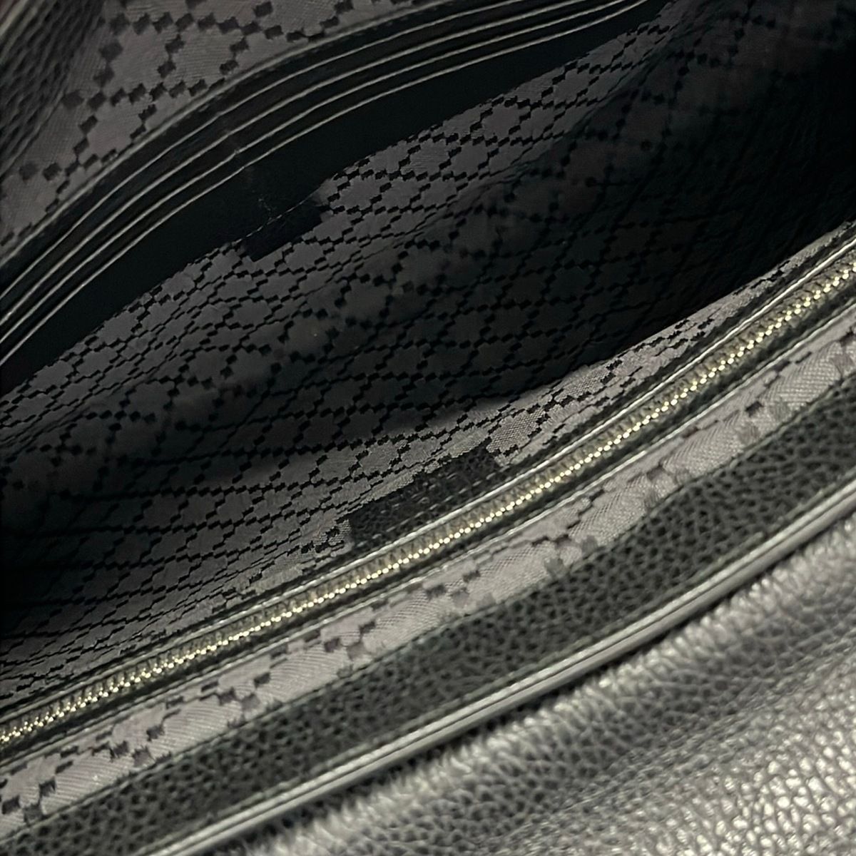 Gucci Second Bag Black Leather — view 7