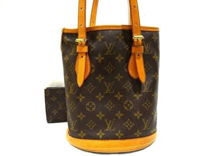 Louis Vuitton Petit Bucket Shoulder Bag Monogram PM — view 2