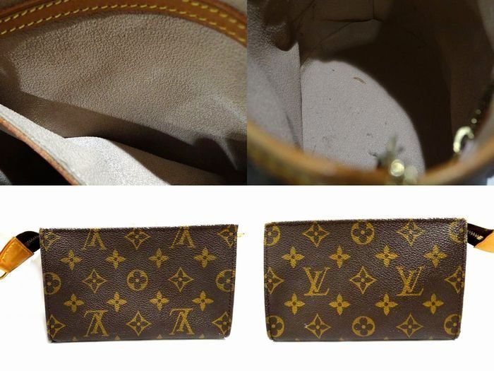 Louis Vuitton Petit Bucket Shoulder Bag Monogram PM — view 5