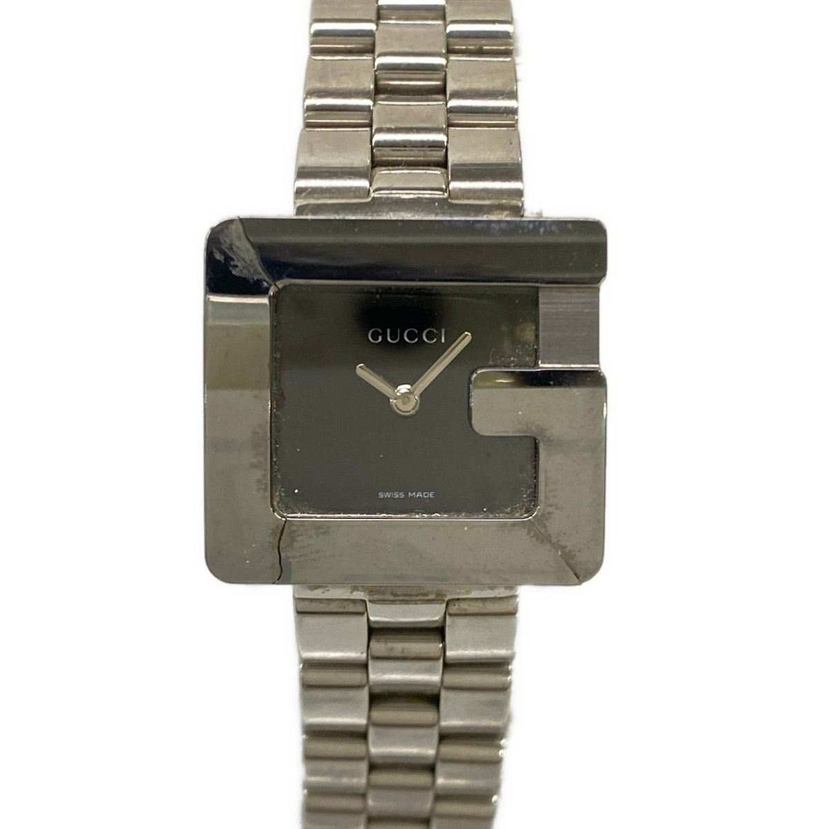 Gucci Watch Black Silver