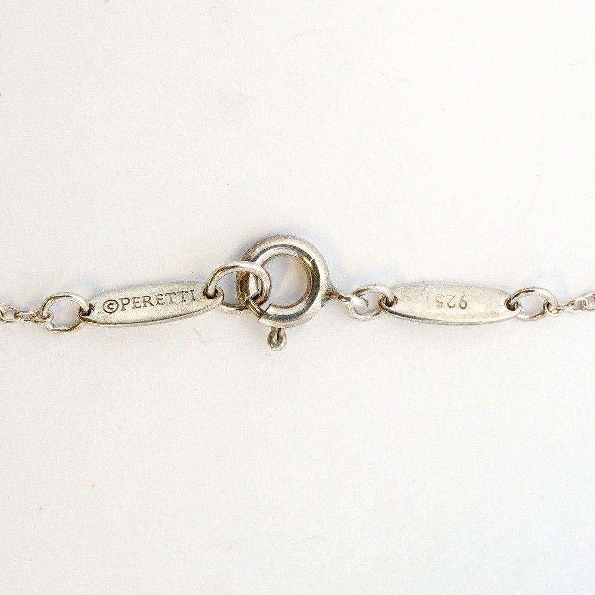 Tiffany & Co Necklace Open Heart 925 Sterling Silver — view 5