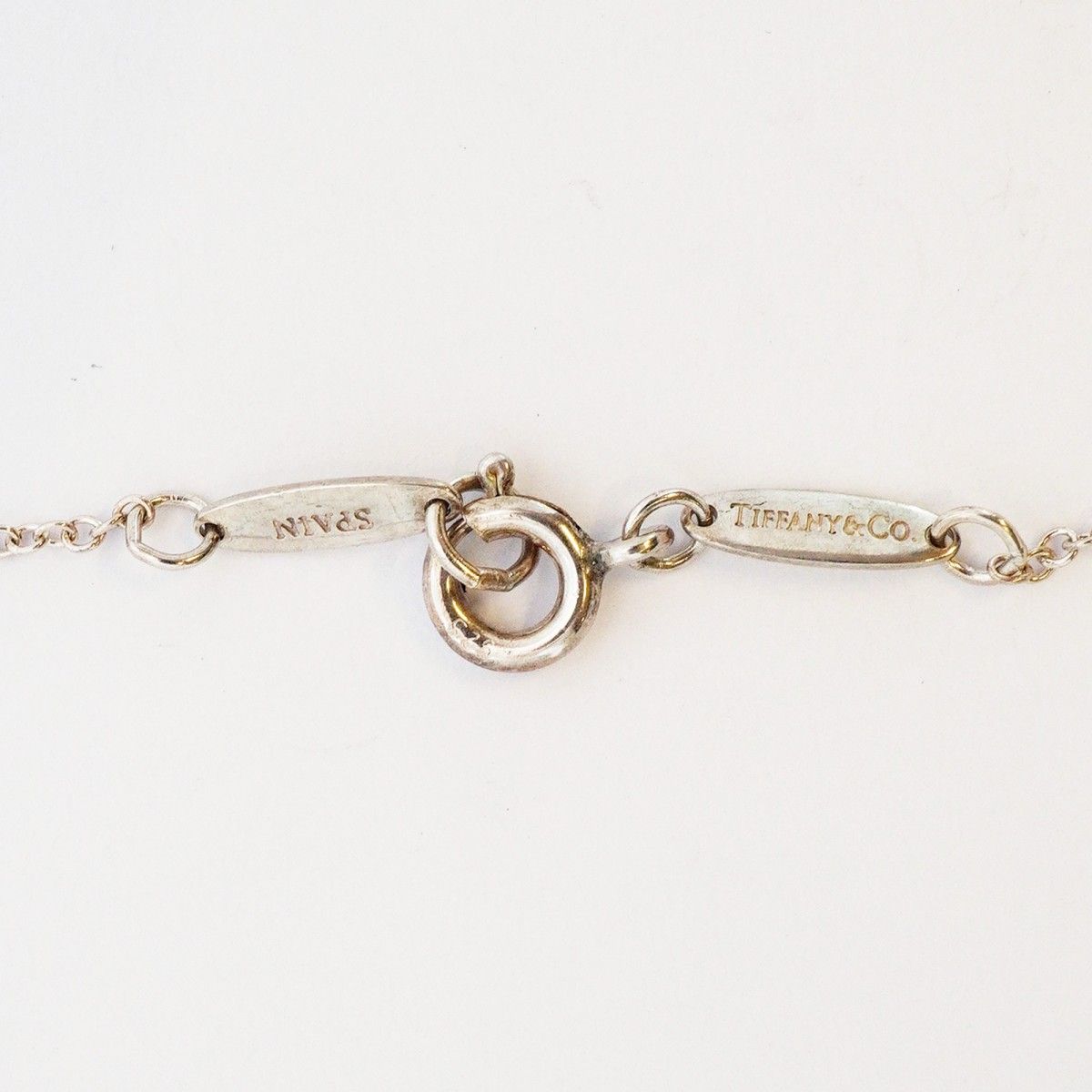 Tiffany & Co Necklace Open Heart 925 Sterling Silver — view 4