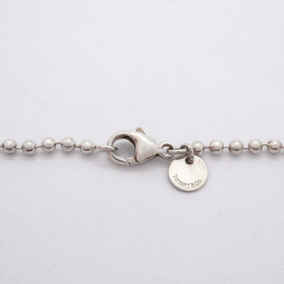 Tiffany & Co Necklace Return to Oval 925 Sterling Silver — view 4