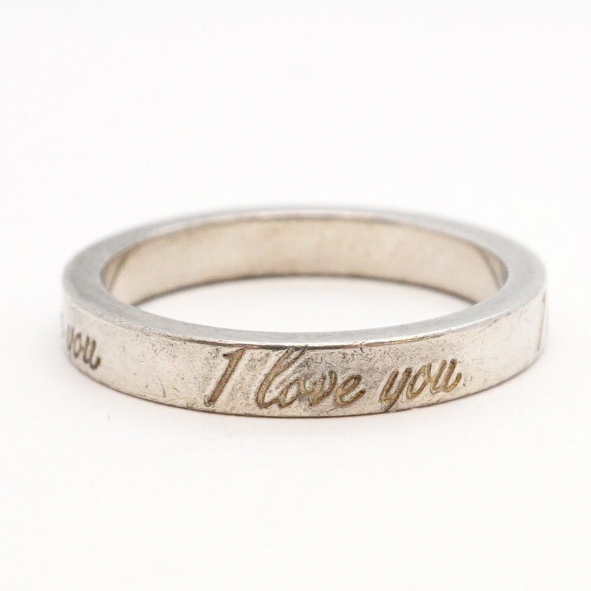 Tiffany & Co Ring I Love You 925 Sterling Silver — view 5