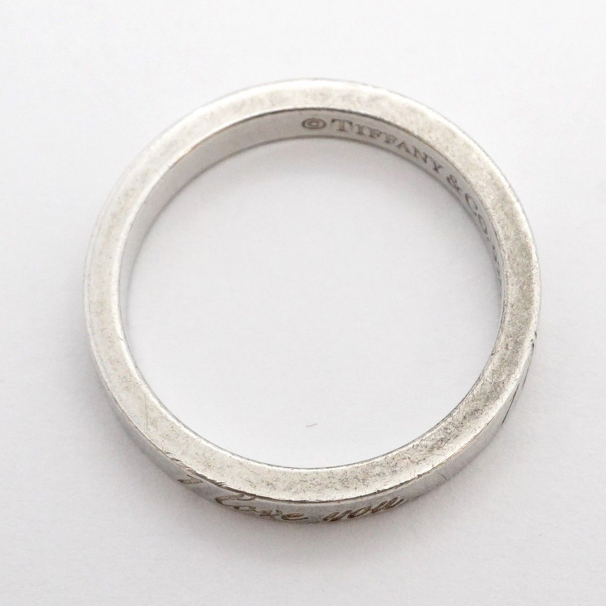 Tiffany & Co Ring I Love You 925 Sterling Silver — view 3