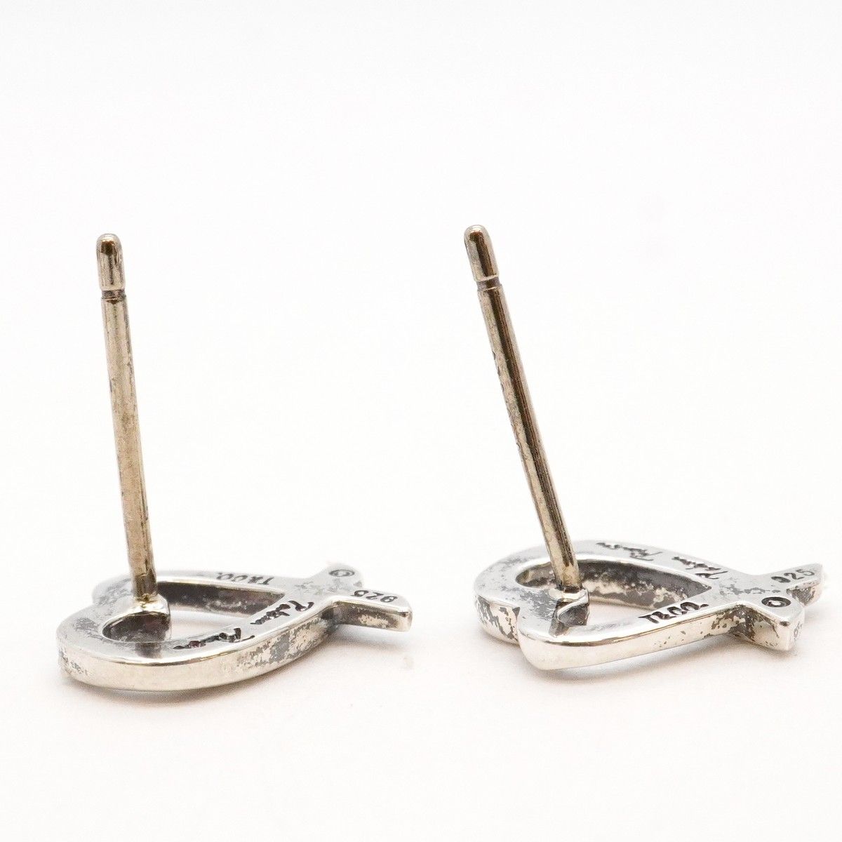 Tiffany & Co Earrings Loving Heart 925 Sterling Silver — view 9