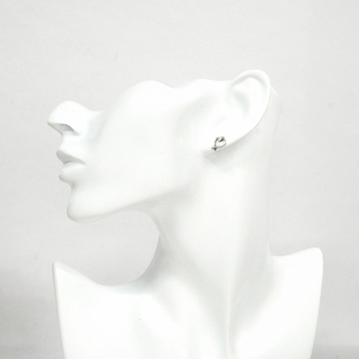 Tiffany & Co Earrings Loving Heart 925 Sterling Silver — view 8