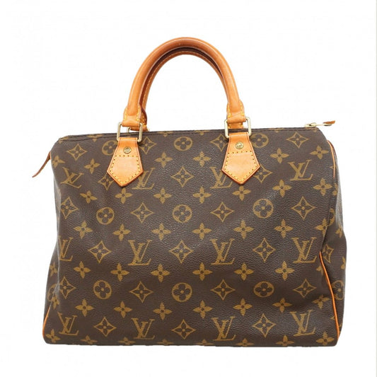 Louis Vuitton Handbag Monogram Speedy 30 Brown