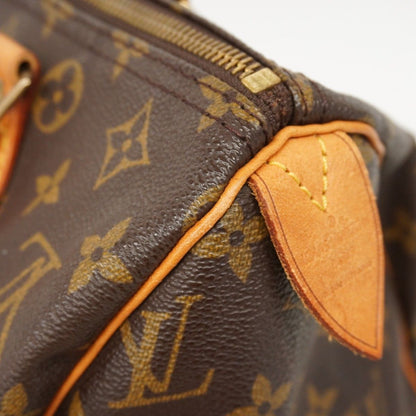 Louis Vuitton Handbag Monogram Speedy 30 Brown — view 8