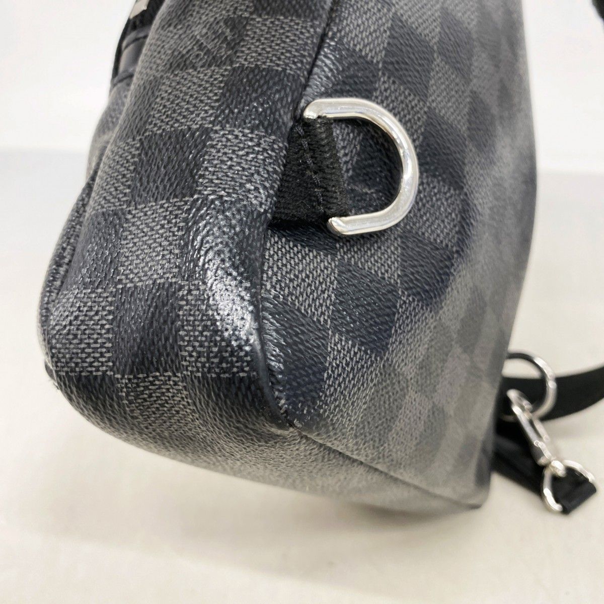 Louis Vuitton Belt Bag Damier Graphite Avenue Black Gray — view 7