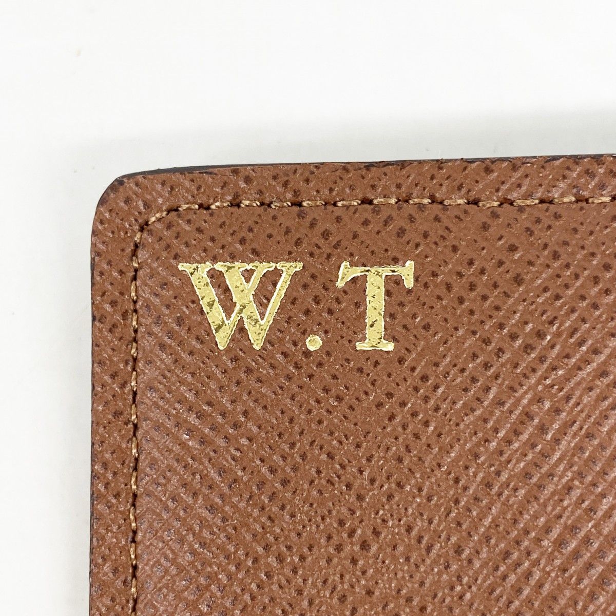 Louis Vuitton Card Case Monogram Envelope Business Holder Brown — view 5