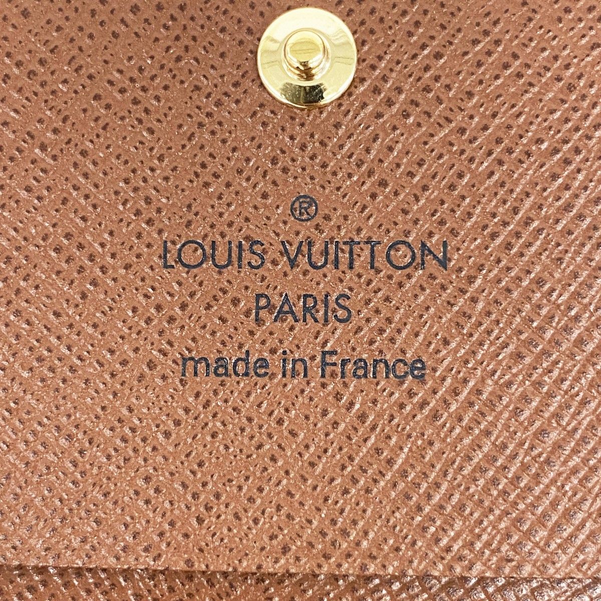Louis Vuitton Card Case Monogram Envelope Business Holder Brown — view 4