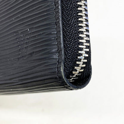 Louis Vuitton Wallet Epi Portefeuille Clemence Noir — view 5